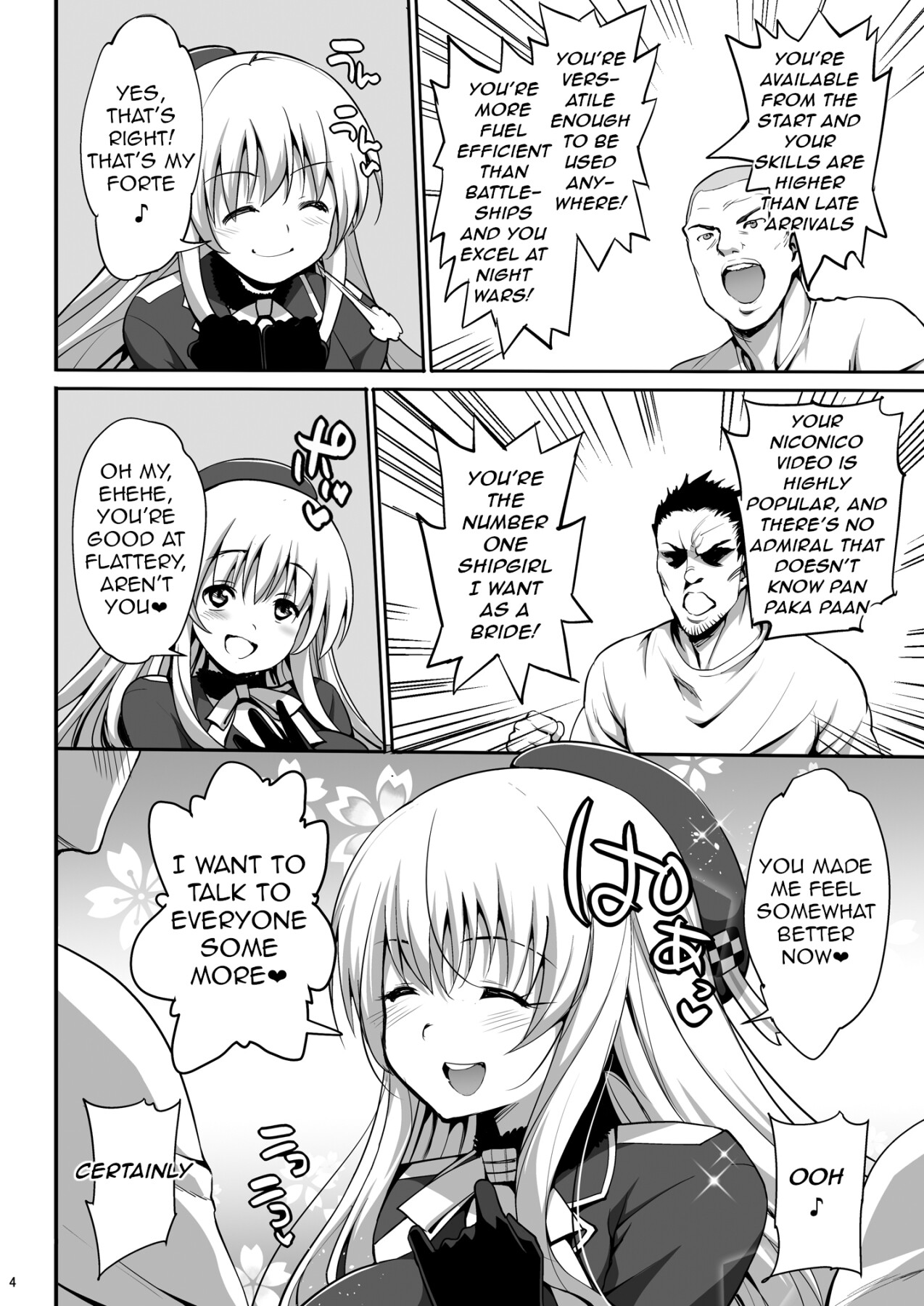 Hentai Manga Comic-Divinely-Breasted Atago's Bitch Orgy-Read-4